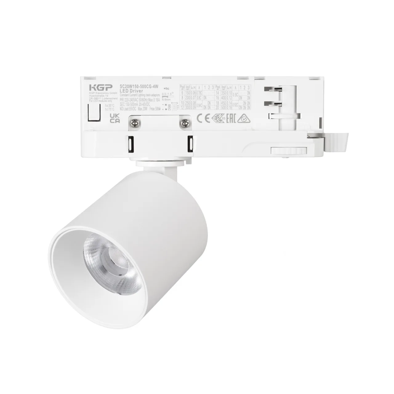 Светильник LGD-DYKE-4TR-R60-8W Day4000 (WH, 50 deg, 230V) Arlight 052271