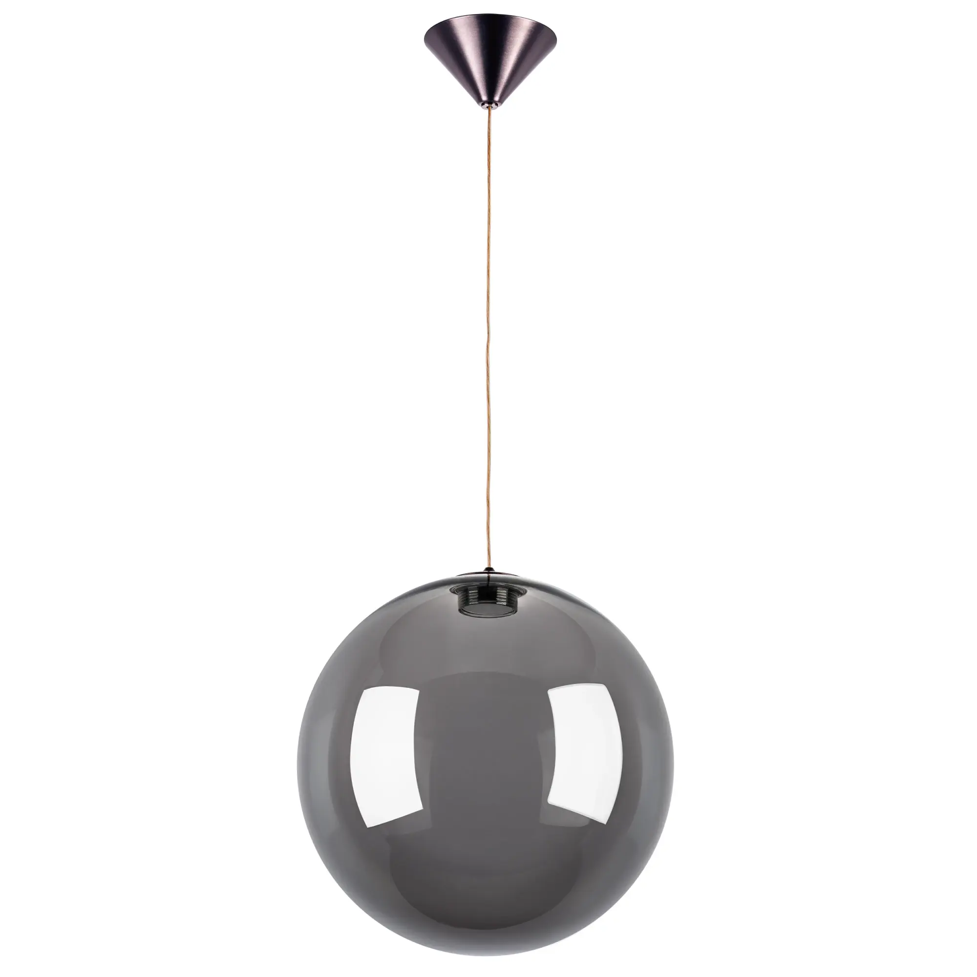 Люстра SFERETTA LED 1х3W 120LM КОФЕЙНЫЙ/ДЫМЧАТЫЙ 3000K