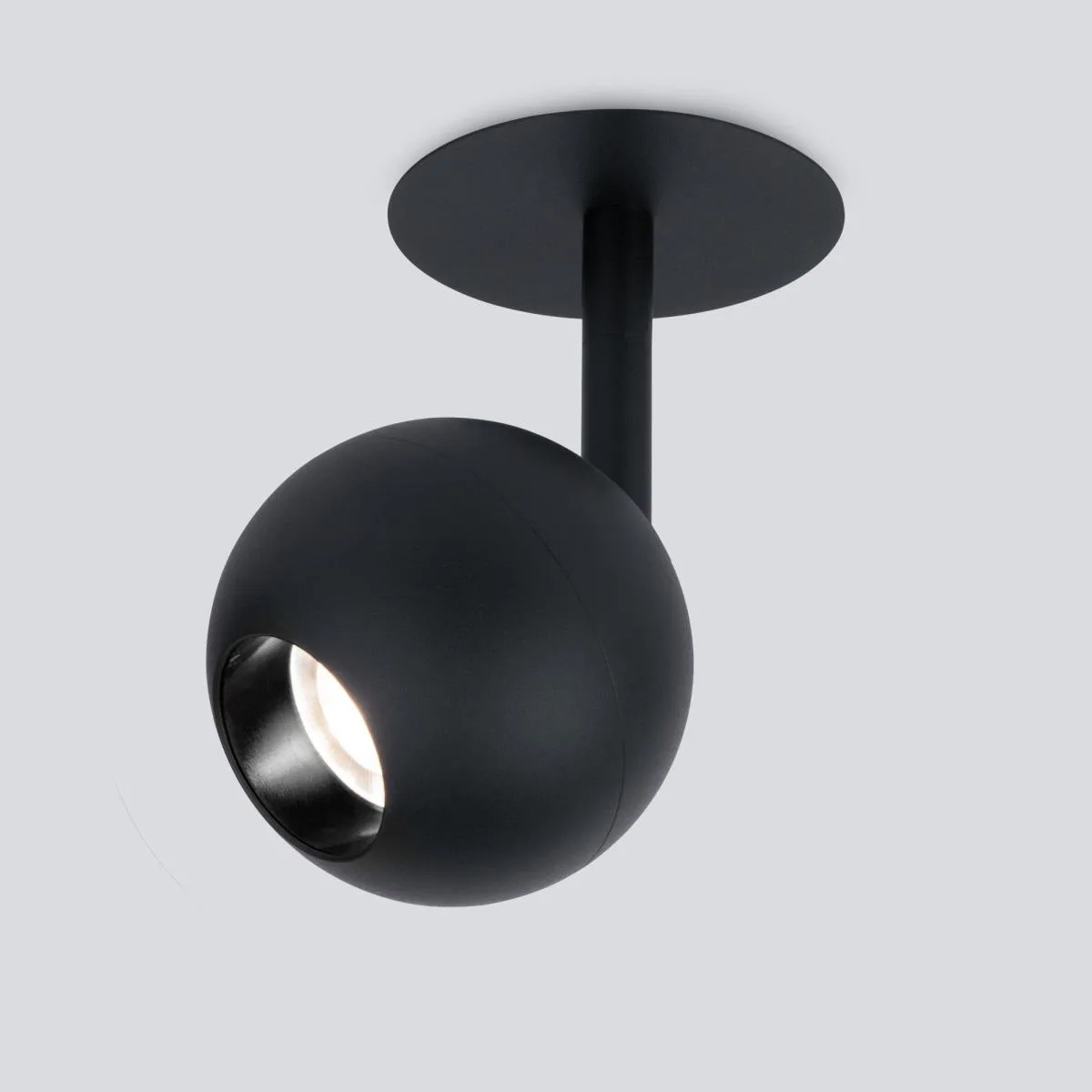 Встраиваемый светодиодный спот Elektrostandard Ball 9925 LED 8W 4200K черный a053735