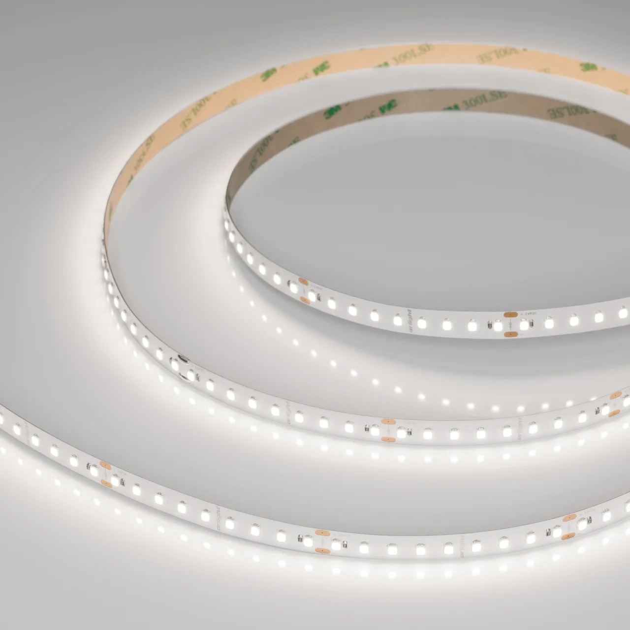 Светодиодная лента Arlight 8W/m 126Led/m 2835SMD дневной белый 5M UL-A126-10mm 24V Day5000 044493 Цена указана за 1 м.