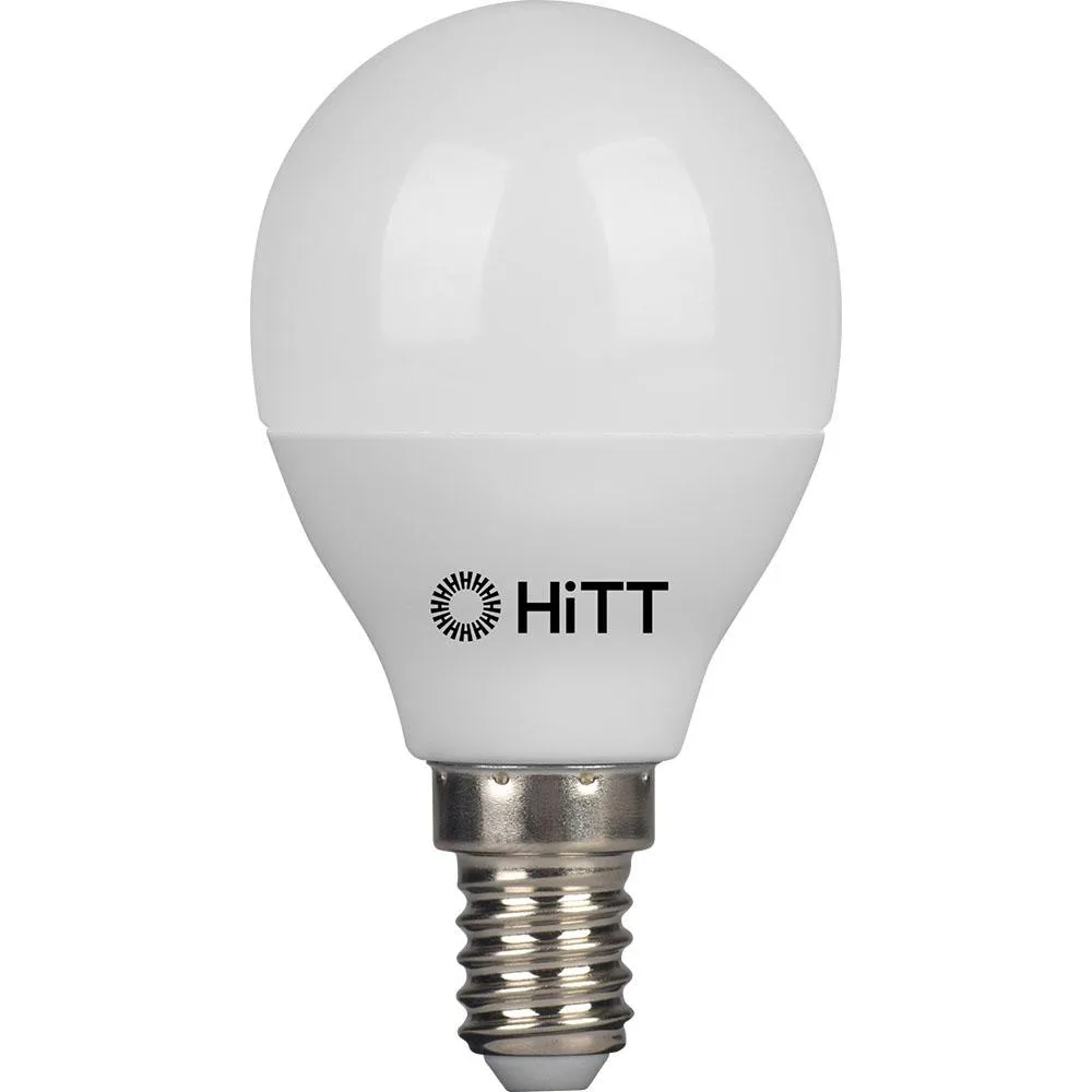 Лампа HiTT-PL-G45-11-230-E14-6500