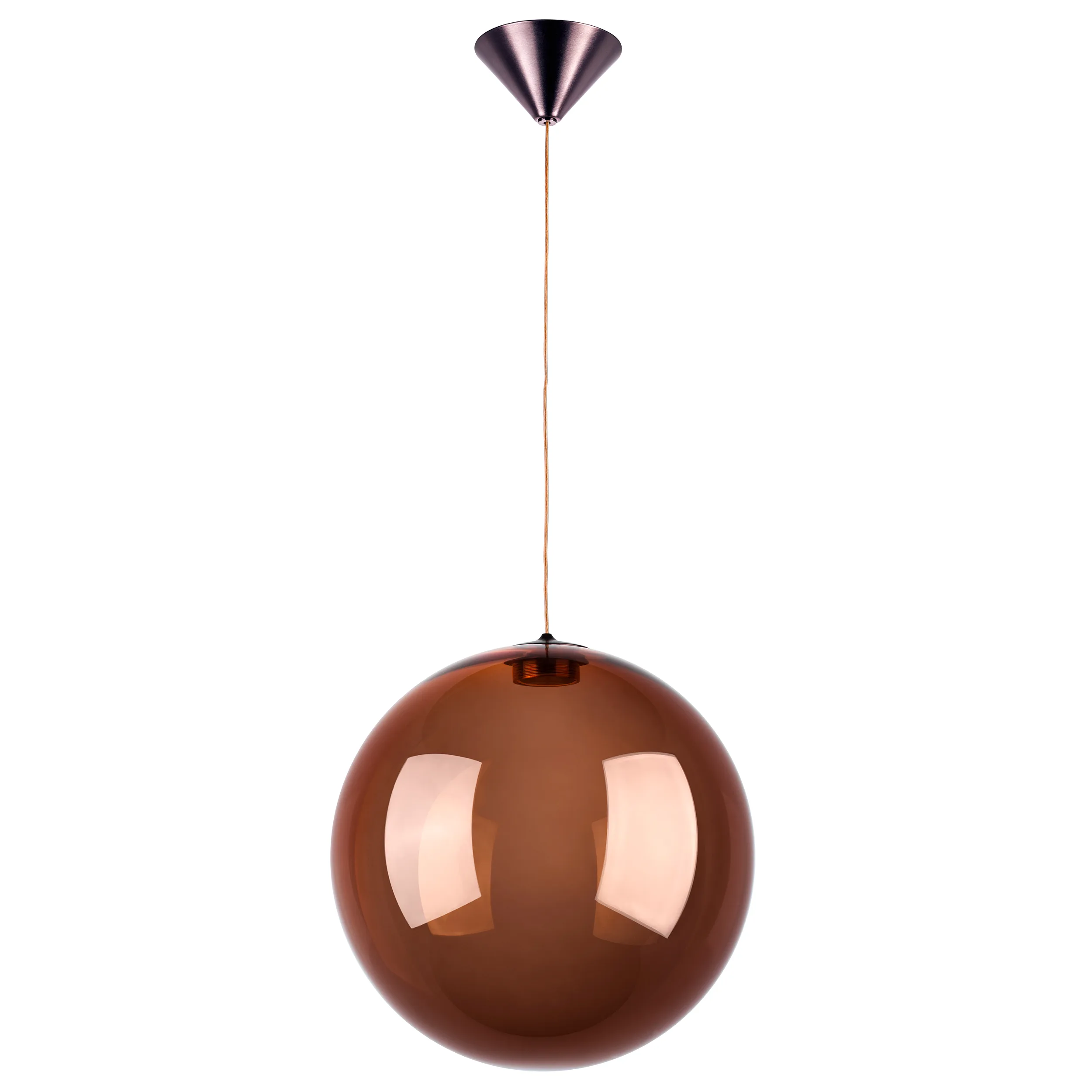 Люстра SFERETTA LED 1х3W 145LM КОФЕЙНЫЙ/ЗОЛОТИСТЫЙ 3000K